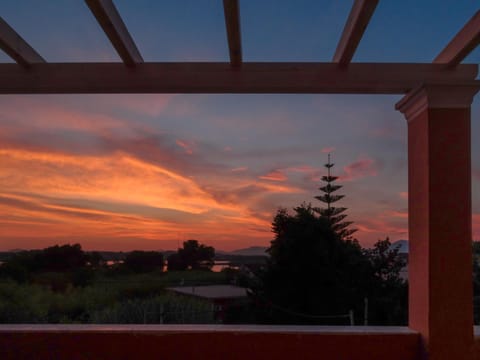 Summer, Balcony/Terrace, Sunset