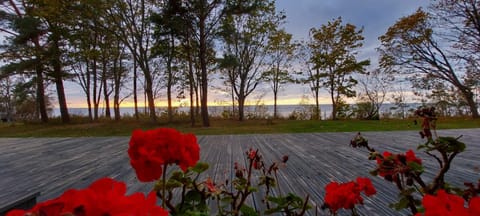 Natural landscape, Balcony/Terrace, Autumn, Sea view, Seasons, Sunset