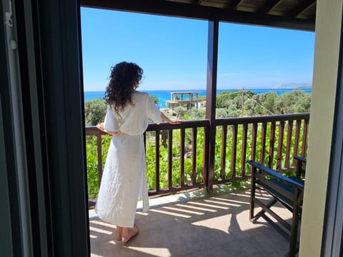 Day, People, Natural landscape, View (from property/room), Balcony/Terrace, Sea view, group of guests