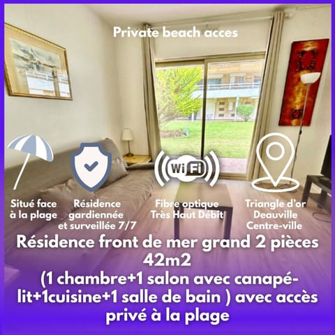 The golden triangle Apartment Apartment in Deauville