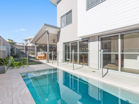Property building, Patio, Day, Pool view, Swimming pool