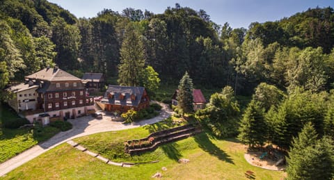 Property building, Bird's eye view, Garden view