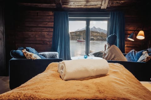 Bed, View (from property/room), Living room, Seating area