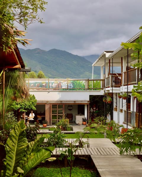 Property building, Off site, Day, Natural landscape, City view, Garden view, Mountain view