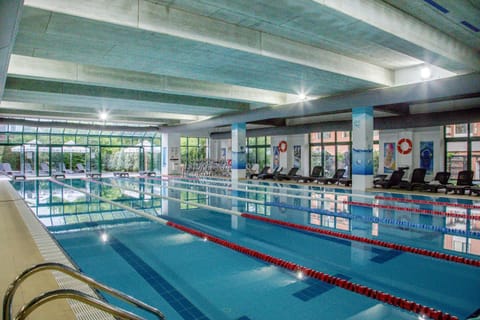 Activities, Sauna, Spa and wellness centre/facilities, Fitness centre/facilities, Area and facilities, Swimming pool, children, group of guests, Family, sunbed