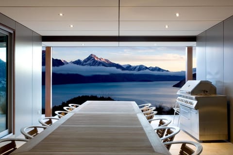 Natural landscape, Seating area, Mountain view