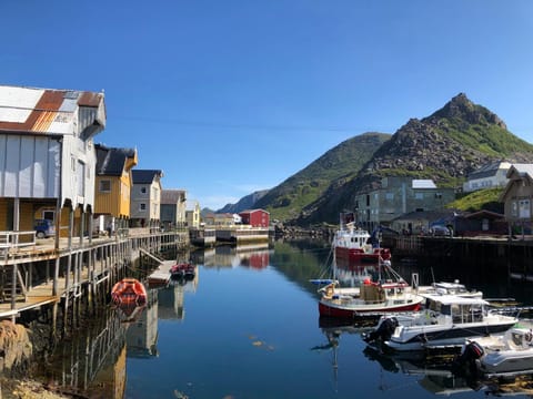 Cute small apartment on the pier in Nyksund Apartment in Nordland, Norway