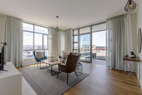 Living room, City view