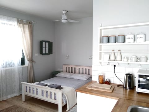 Kitchen or kitchenette, Bedroom