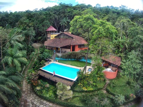 Property building, Bird's eye view, Pool view