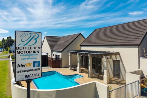 Property logo or sign, Swimming pool