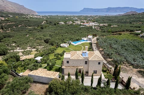 Property building, Natural landscape, Bird's eye view