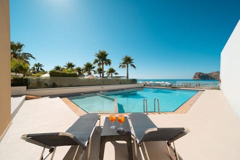 View (from property/room), Pool view, Sea view, Swimming pool