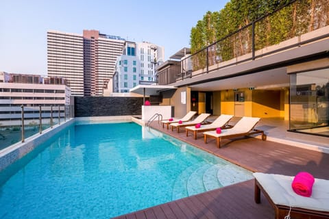 Property building, Pool view, Swimming pool, Swimming pool