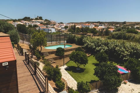Garden view, Pool view, Swimming pool, sunbed
