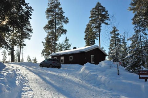 Property building, Bird's eye view, Winter