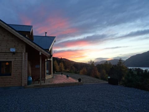 The Loft at Log Ness House in Scotland