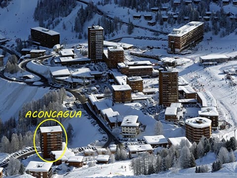 Appartement 2P 5 Pers, vue Mont-Blanc, proche pistes - FR-1-455-16 Apartment in Mâcot-la-Plagne