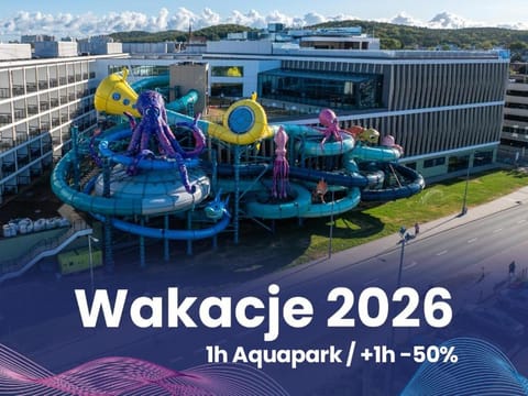 Property building, Communal lounge/ TV room, Day, Children play ground, Children play ground, Aqua park, Aqua park, Swimming pool, Swimming pool, Entertainment, Entertainment