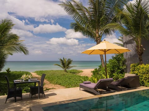 Patio, Beach, Sea view, Swimming pool
