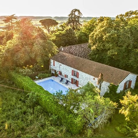 Property building, Natural landscape, Garden, Garden view, Pool view, Swimming pool