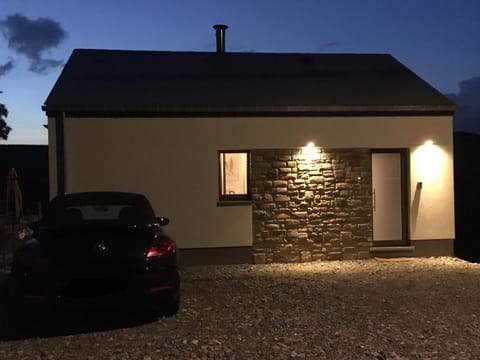 Facade/entrance, Night, Sunset