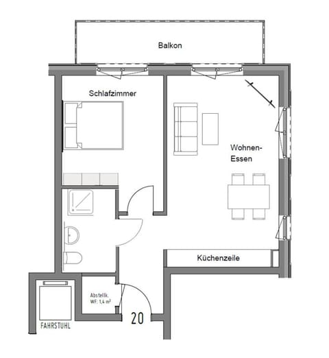 Ferienwohnung Pier99 Apartment in Scharbeutz