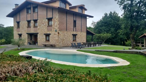 Property building, Natural landscape, Garden, Garden view, Pool view, Swimming pool, sunbed