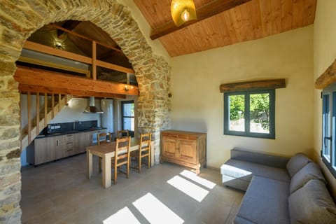 Kitchen or kitchenette, Living room, Dining area, pet friendly, stove