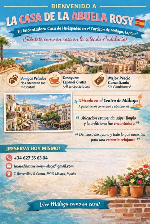 La Casa de La Abuela Rosy Vacation rental in Malaga