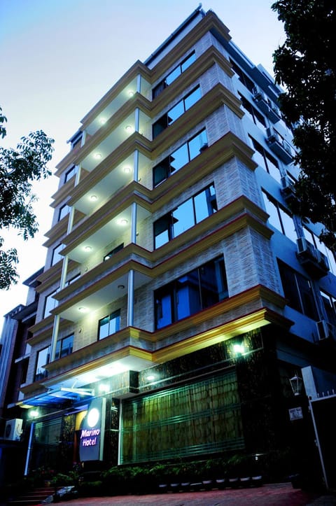 Property building, Sunset