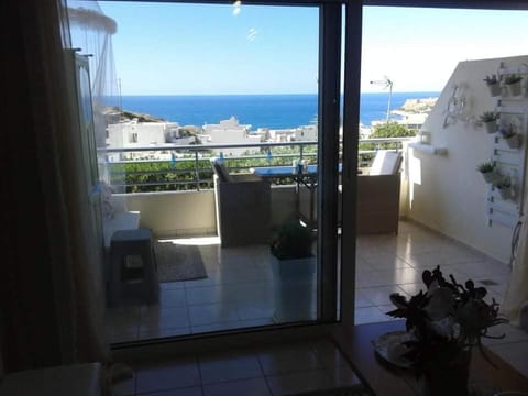 Sea view cozy studio near center of Rethymno town&free parking Apartment in Rethymno