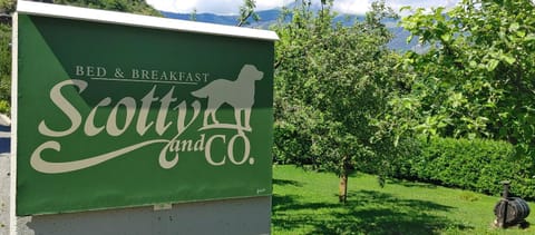 Property logo or sign, Text overlay