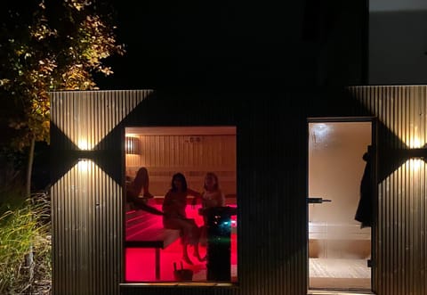 Night, Open Air Bath