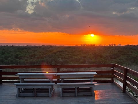 Patio, Sunset
