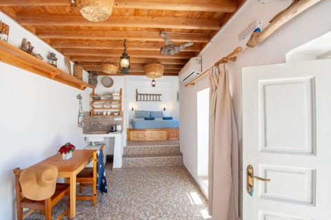 Bed, Kitchen or kitchenette, Living room, Photo of the whole room, Seating area, Dining area, Bedroom