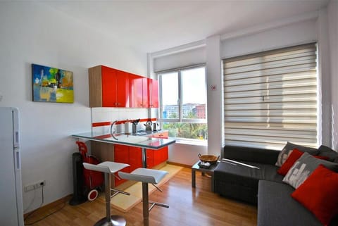 Kitchen or kitchenette, Living room