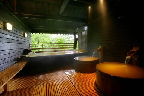 Hot Spring Bath, Open Air Bath, Public Bath