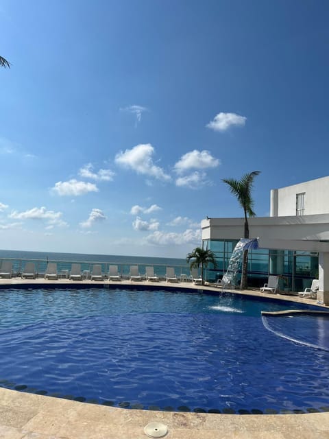 Property building, Pool view, Swimming pool