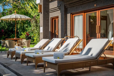 Balcony/Terrace, sunbed