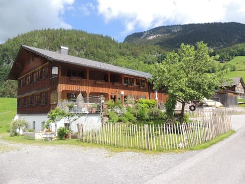 Property building, Summer, Garden