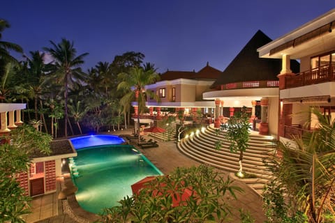 Night, Garden, Lobby or reception, Lounge or bar, On site, Garden view, Pool view, Area and facilities, Swimming pool, Swimming pool, Sunset