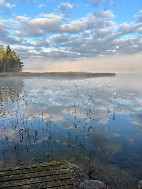 Day, Natural landscape, Lake view