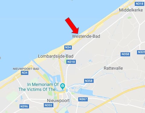 Zeekant Apartment in Middelkerke