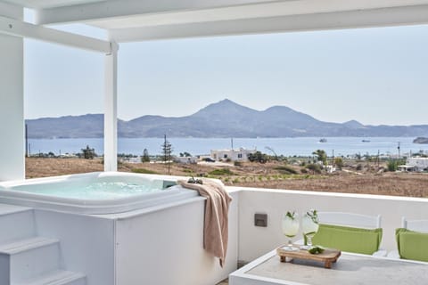 Hot Tub, Balcony/Terrace, Sea view