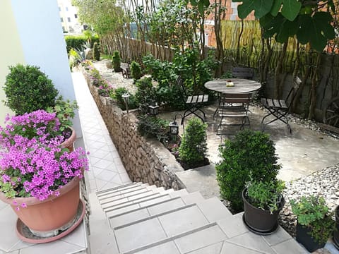Patio, Spring, Day, Garden, Balcony/Terrace, Garden view