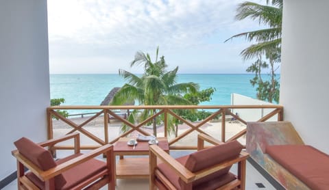 View (from property/room), Balcony/Terrace, Sea view