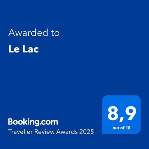 Le Lac Apartment in Tresserve