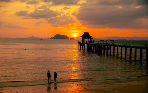 Beach, Sunset