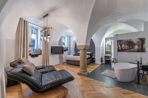 Living room, Bedroom